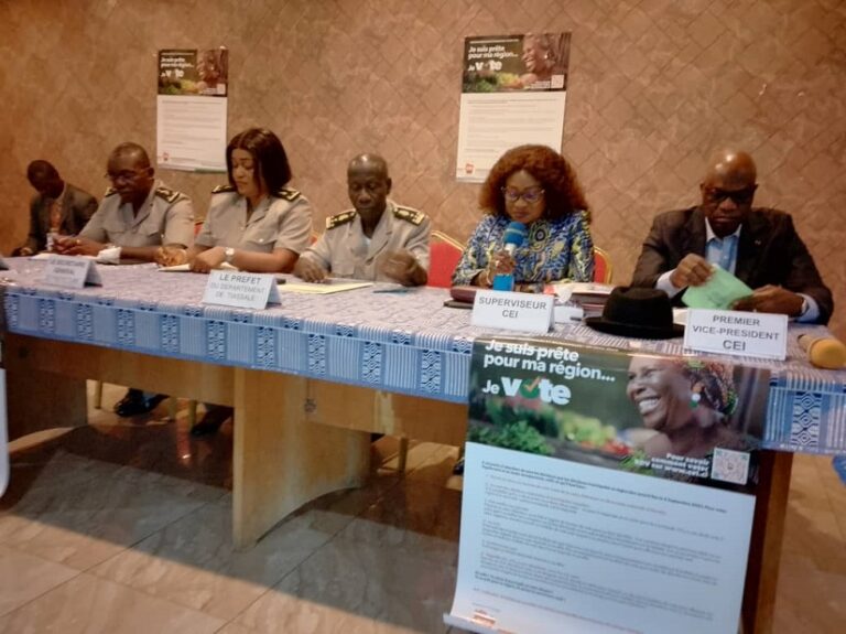 Côte d’Ivoire-AIP/ Pour la reprise des municipales à Tiassalé, il n’y aura plus de stickers sur les bulletins de vote et les PV (CEI)