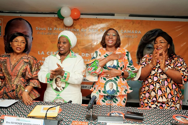 Côte d’Ivoire-AIP/ Les femmes du RHDP se mobilisent en vue de l’élection de leur présidente en décembre