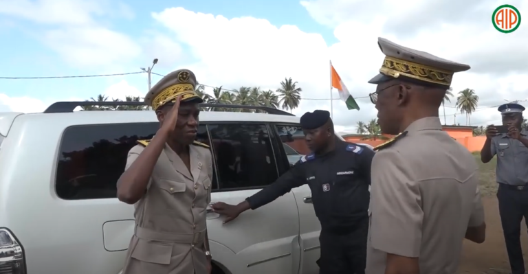 Région-Aboisso / Visite du préfet à Tiapoum
