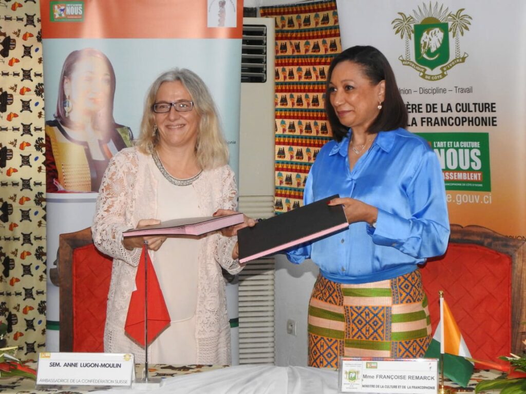 Côte d’Ivoire-AIP/ Signature d’un accord pour l’équipement du musée archéologique de Singrobo-Ahouaty