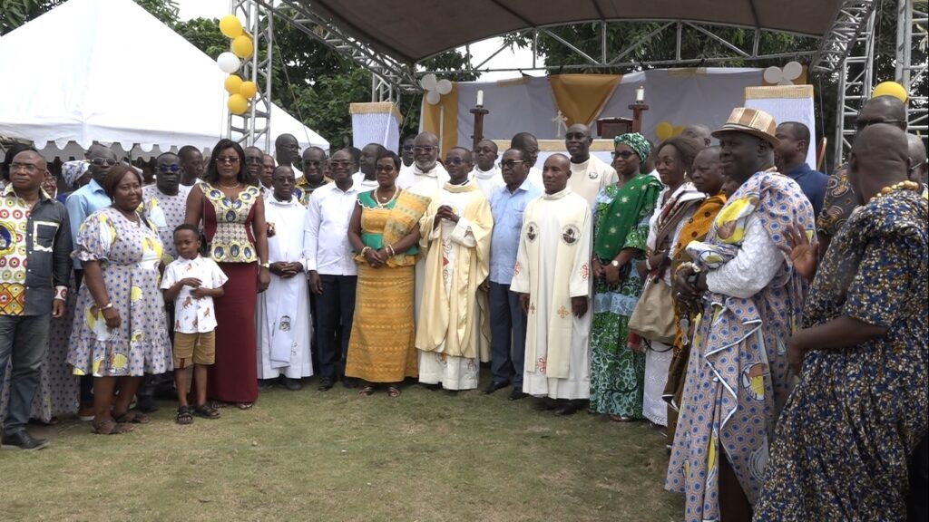 Côte d’Ivoire-AIP/ Le premier prêtre catholique d’Adaou rend grâce au Seigneur dans son village