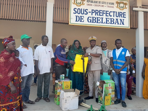 Côte d’Ivoire-AIP/ Deux Foyers de renforcement des activités de nutrition communautaires reçoivent des équipements à Gbéléban