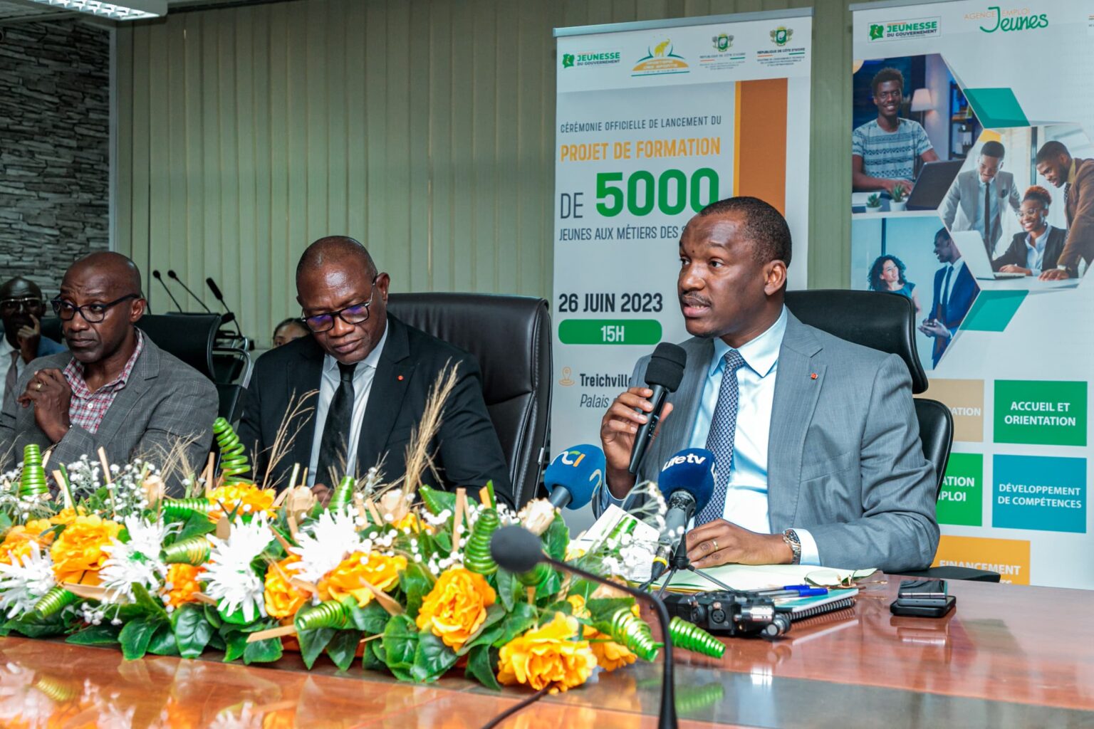 Côte d’Ivoire-AIP/ CAN 2023 : le ministre Mamadou Touré annonce la formation de 5000 jeunes aux métiers des sports