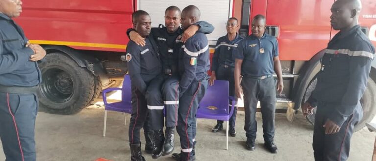Côte d’Ivoire-AIP/CAN 2023: des pompiers civils d’Agboville renforcent leurs capacités sur les gestes de premiers secours