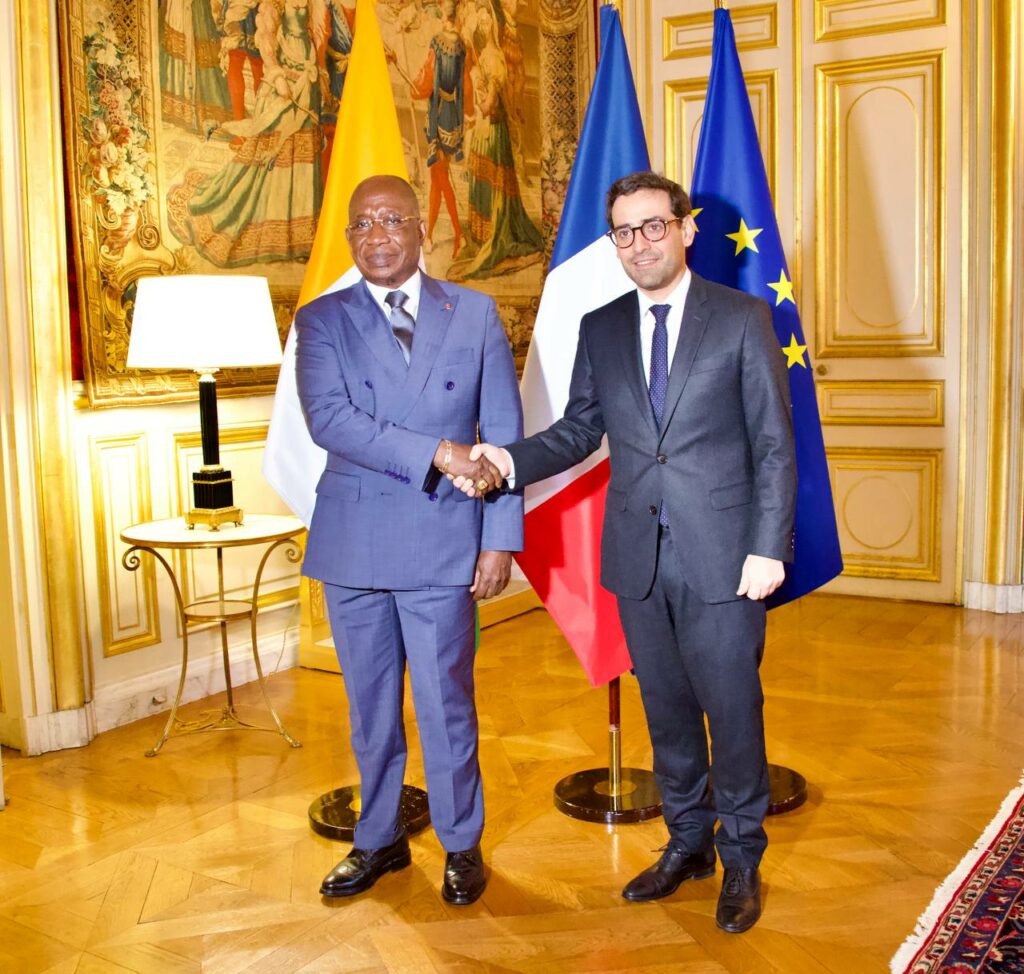 Côte d’Ivoire-AIP/ Inter/ Les ministres ivoirien et français des Affaires étrangères se félicitent de l’excellente coopération entre leurs pays