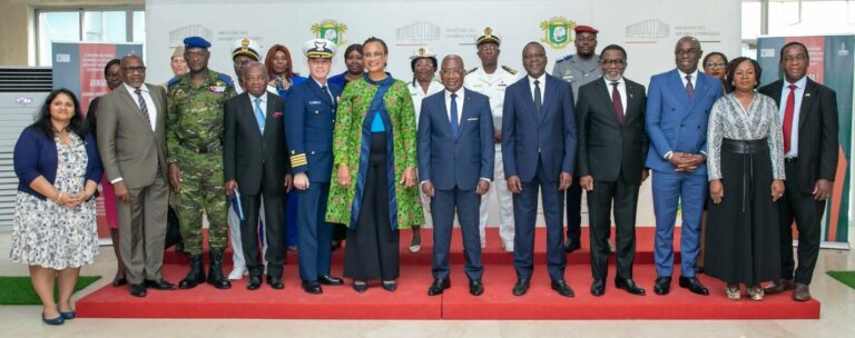 AIP/ La Côte d’Ivoire et les USA mutualisent leurs efforts dans la lutte contre les activités maritimes transnationales illicites
