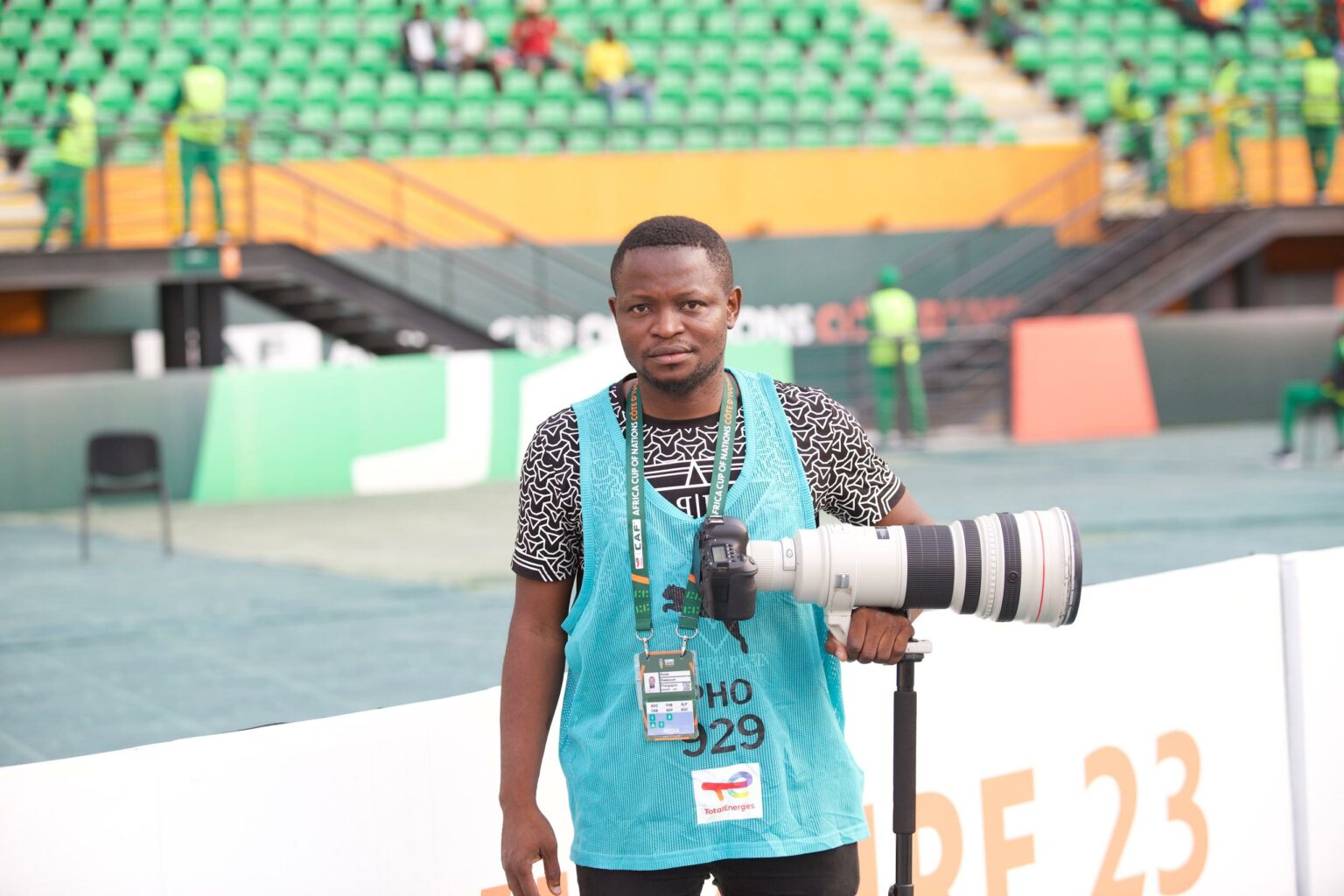 Côte d’Ivoire-AIP/ CAN 2023 : Le photographe Kassoum Koné promeut la passion et la diversité du continent africain