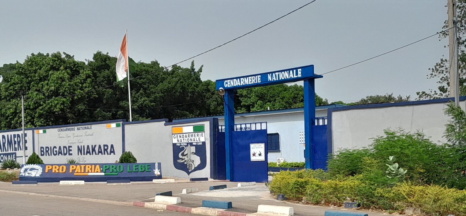Côte d’Ivoire-AIP/Les locaux de la gendarmerie nationale de Niakara en cours de réhabilitation