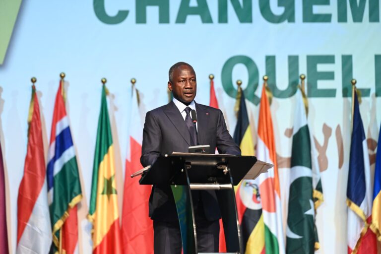 Côte d’Ivoire-AIP/ UPCI : Adama Bictogo appelle les États membres à une riposte concertée contre les changements climatiques