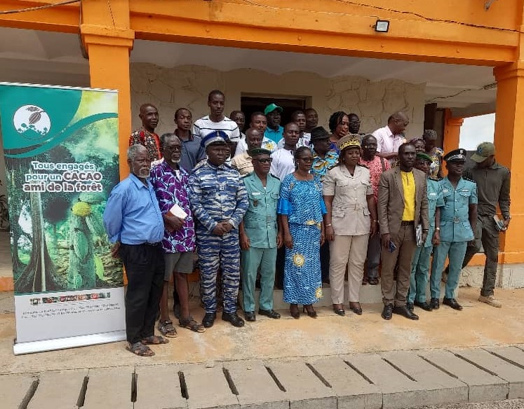Côte d’Ivoire-AIP/Le Conseil café-cacao d’Agboville sensibilise des producteurs à adhérer à la pratique de l’agroforesterie