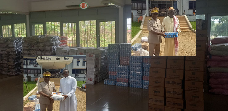 Côte d’Ivoire-AIP/ Le ministre Vagondo solidaire des communautés musulmanes et catholiques du Tonkpi