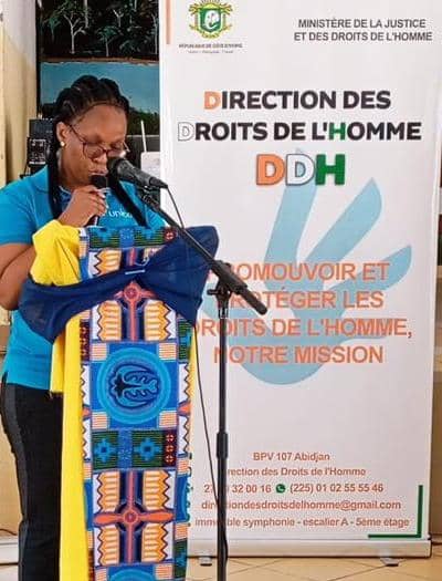 Côte d’Ivoire -AIP/ U Report sensibilise les femmes sur leurs droits et sur les VBG à Bonoua