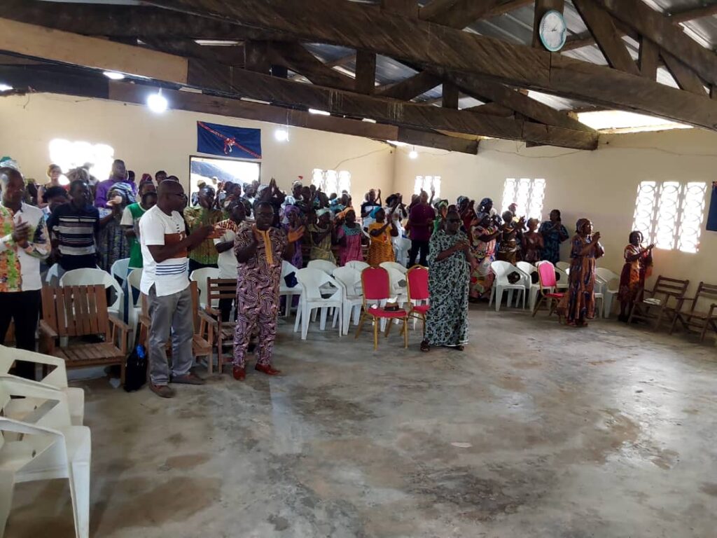 Côte d’Ivoire-AIP/ Les fidèles de l’église des Assemblées de Dieu de Kanga-Nianzé veulent bâtir un nouveau temple à hauteur de 8 millions FCFA