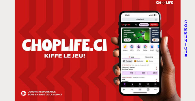 Communiqué/CHOPLIFE GAMING DÉMARRE SES OPÉRATIONS À ABIDJAN DANS LE CADRE DE SES PLANS D’EXPANSION