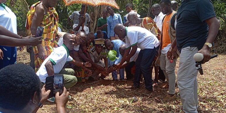 Côte d’Ivoire-AIP/ Reboisement de deux rives pour restaurer le couvert forestier du village de Kandenan