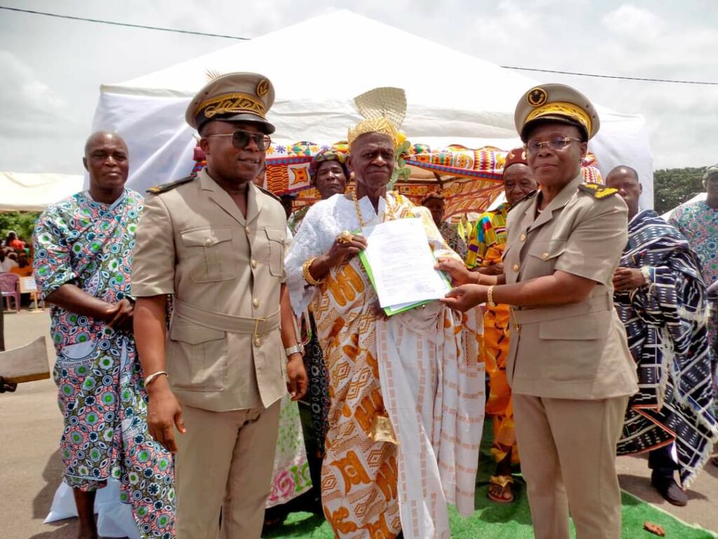 Côte d’Ivoire – AIP / Nanan Kouakou Laussin II, neuvième chef du village de Soungassou