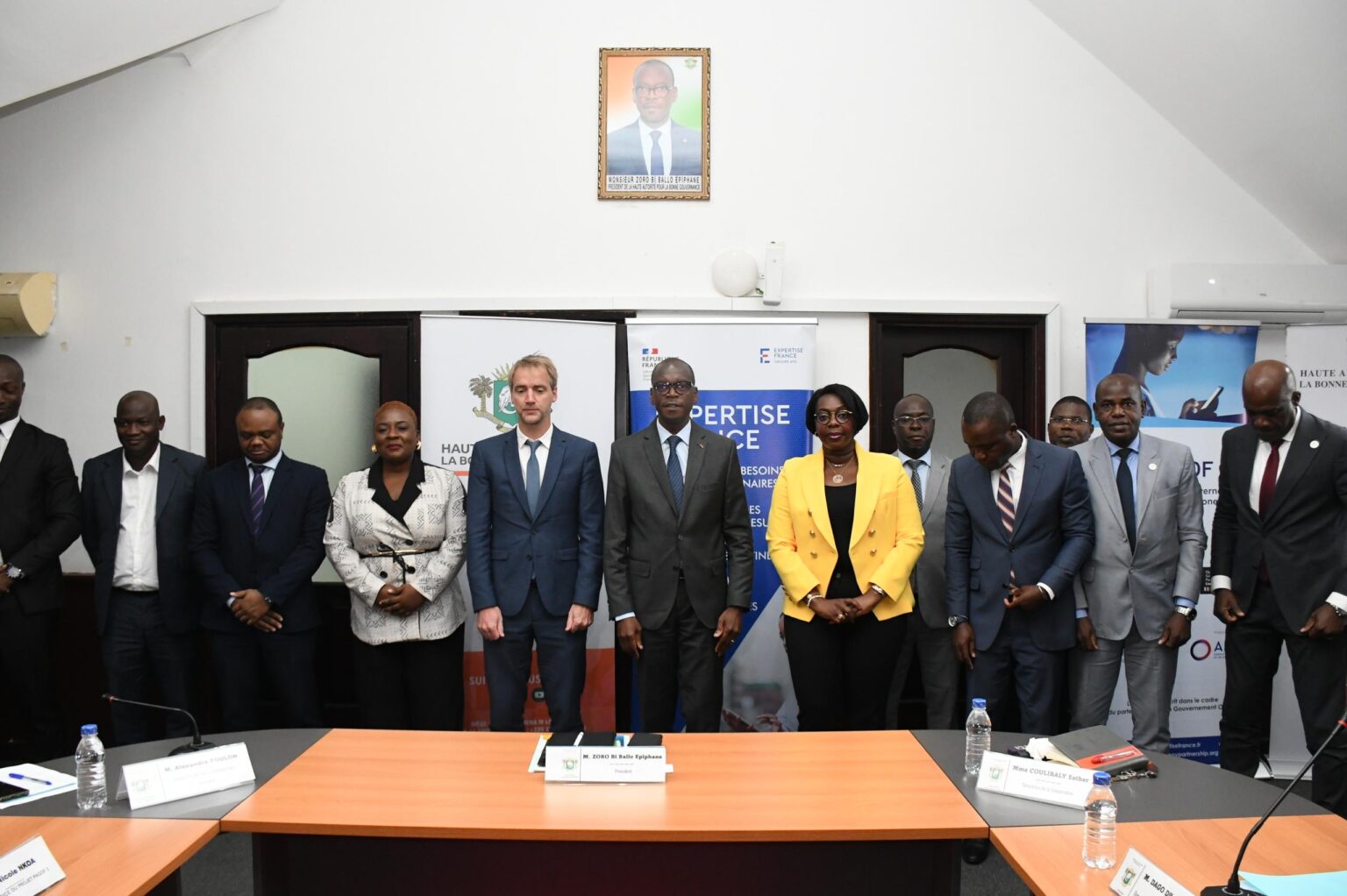 Côte d’Ivoire-AIP/ Déclaration de patrimoine : expertise France s’engage à soutenir la HABG à hauteur de 55 millions de FCFA