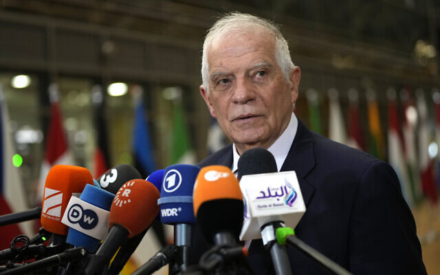 Côte d’Ivoire-AIP/ Inter /Josep Borrell demande à Israël et ses alliés d’éviter « d’intimider » ou de « menacer » la CPI