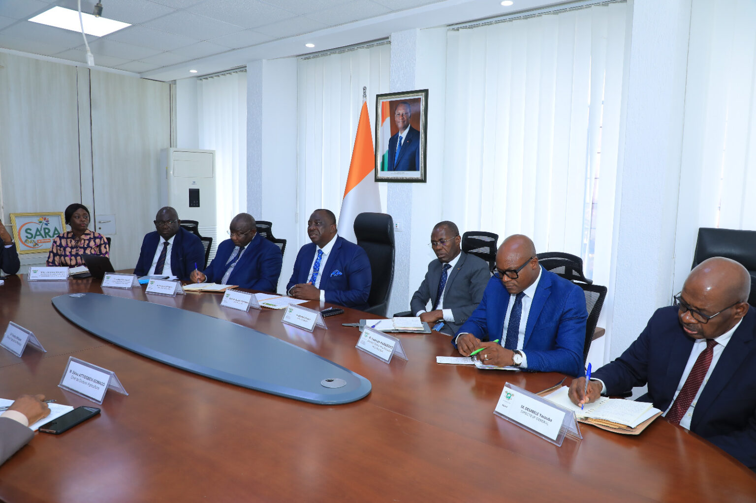 Côte d’Ivoire-AIP/ Le ministre d’Etat Adjoumani sollicite l’appui davantage de la BAD pour la sécurité alimentaire