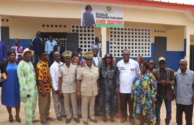 Côte d’Ivoire-AIP/ L’EPP Camp fonctionnaire de Gagnoa baptisée EPP Aimée Zébeyoux