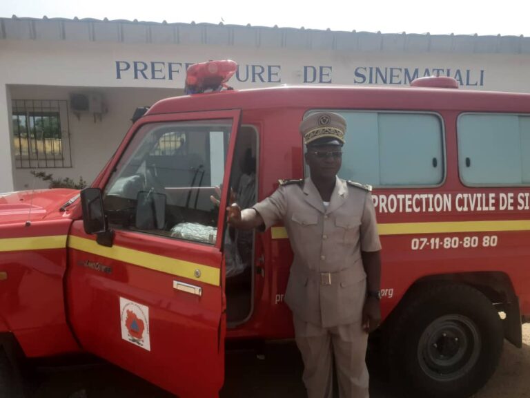 Côte d’Ivoire – AIP / Le centre de protection civile de Sinematiali doté d’une ambulance médicalisée