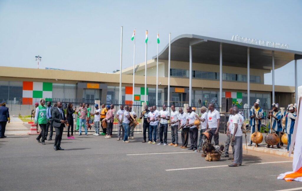 Côte d’Ivoire-AIP/Inauguration de l’Aéroport de Korhogo en présence du vice-président de la République