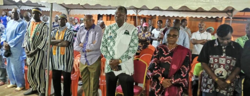 Côte d’Ivoire AIP/Obsèques de Bédié : une veillée religieuse et traditionnelle à Katiola