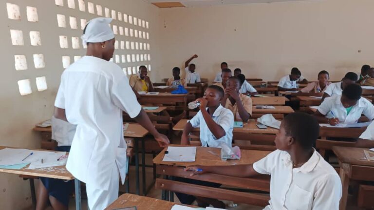 Côte d’Ivoire – AIP / LE SSU – SAJ assure la couverture médicale des candidats au BEPC à Sinematiali