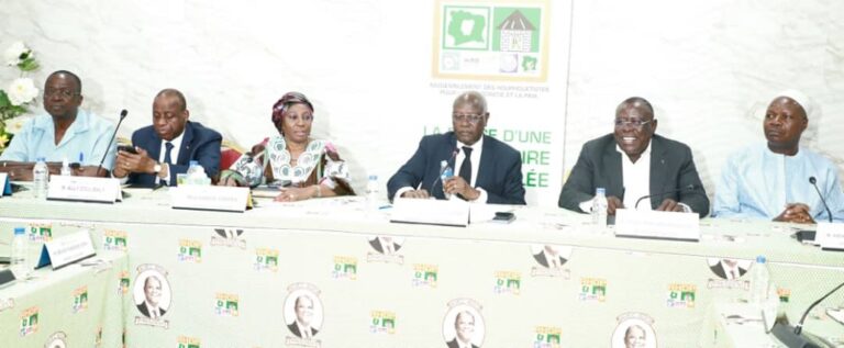 Côte d’Ivoire-AIP/ Le RHDP ambitionne de remporter la présidentielle de 2025 dès le premier tour