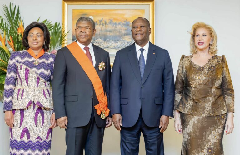 Côte d’Ivoire-AIP/ Inter/ Le président angolais élevé à la dignité de Grand-croix de l’ordre national à Abidjan