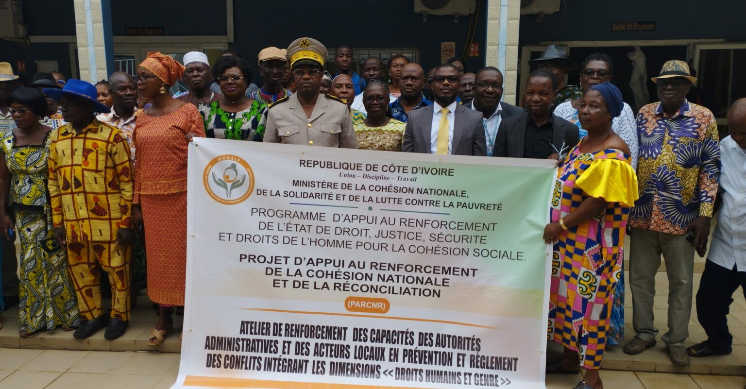 Côte d’Ivoire -AIP/ Le NDI renforce les capacités des leaders d’opinion sur la production d’un guide de prévention et le règlement des conflits à Dabou