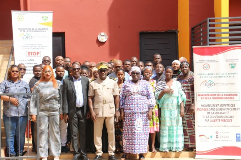 Côte d’Ivoire-AIP/ lutte contre l’extrémisme violent/ Des moniteurs de l’observatoire de la cohésion sociale formés à Korhogo