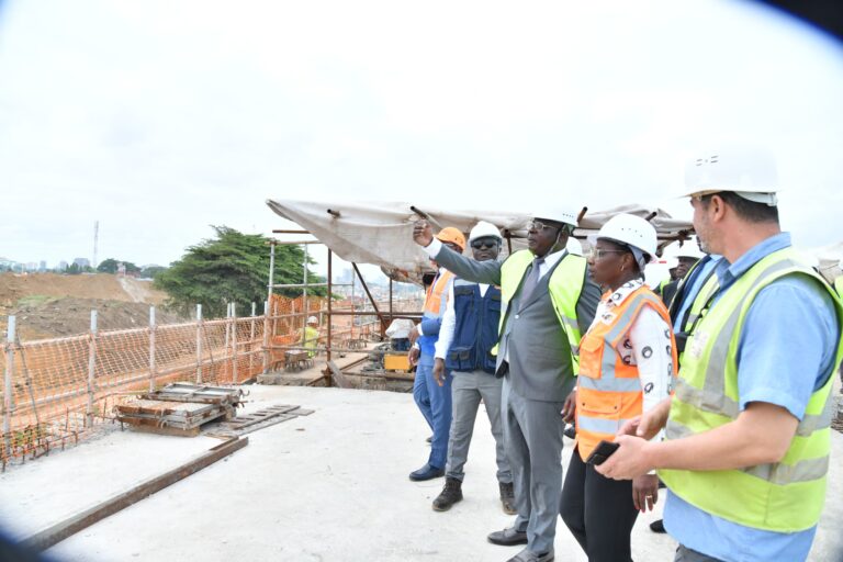 Côte d’Ivoire-AIP/Le taux de réalisation des travaux de l’échangeur d’Akwaba à Port-Bouët estimé à 75 % (ministre)