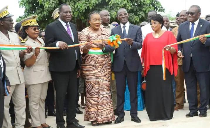Côte d’Ivoire-AIP/ Le commissariat de police d’Arrah inauguré par le ministre Diomandé Vagondo