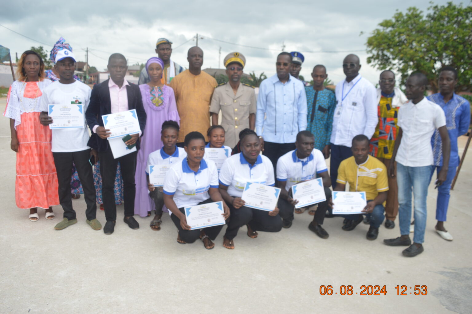 Côte d’Ivoire – AIP / Akoupé: La première promotion des élèves de l’Academy Laurent kouassi Adopo reçoit des certificats de fin de formation