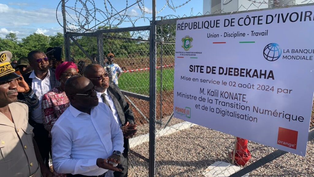 Côte d’Ivoire-AIP/ Le ministre Kalil Ibrahim Konaté met en service le site de Djébékaha