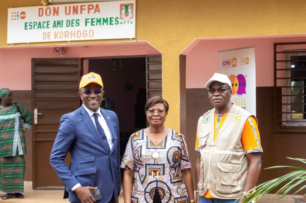 Côte d’Ivoire : L’espace « Ami des femmes » réhabilité, remis officiellement par l’UNFPA