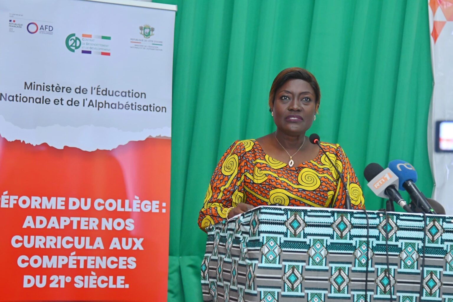 Côte d’Ivoire-AIP/ La ministre Mariatou Koné invite le secteur privé à aligner ses interventions aux orientations stratégiques de la politique éducative