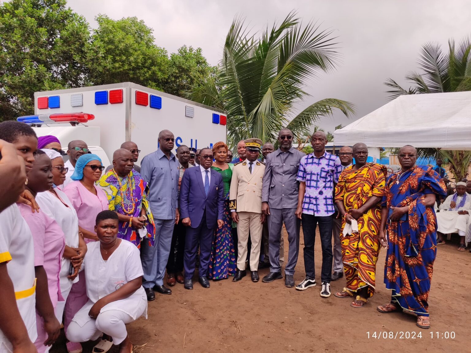 Côte d’Ivoire-AIP/ Une ambulance flambant neuve pour le centre de santé de Samo