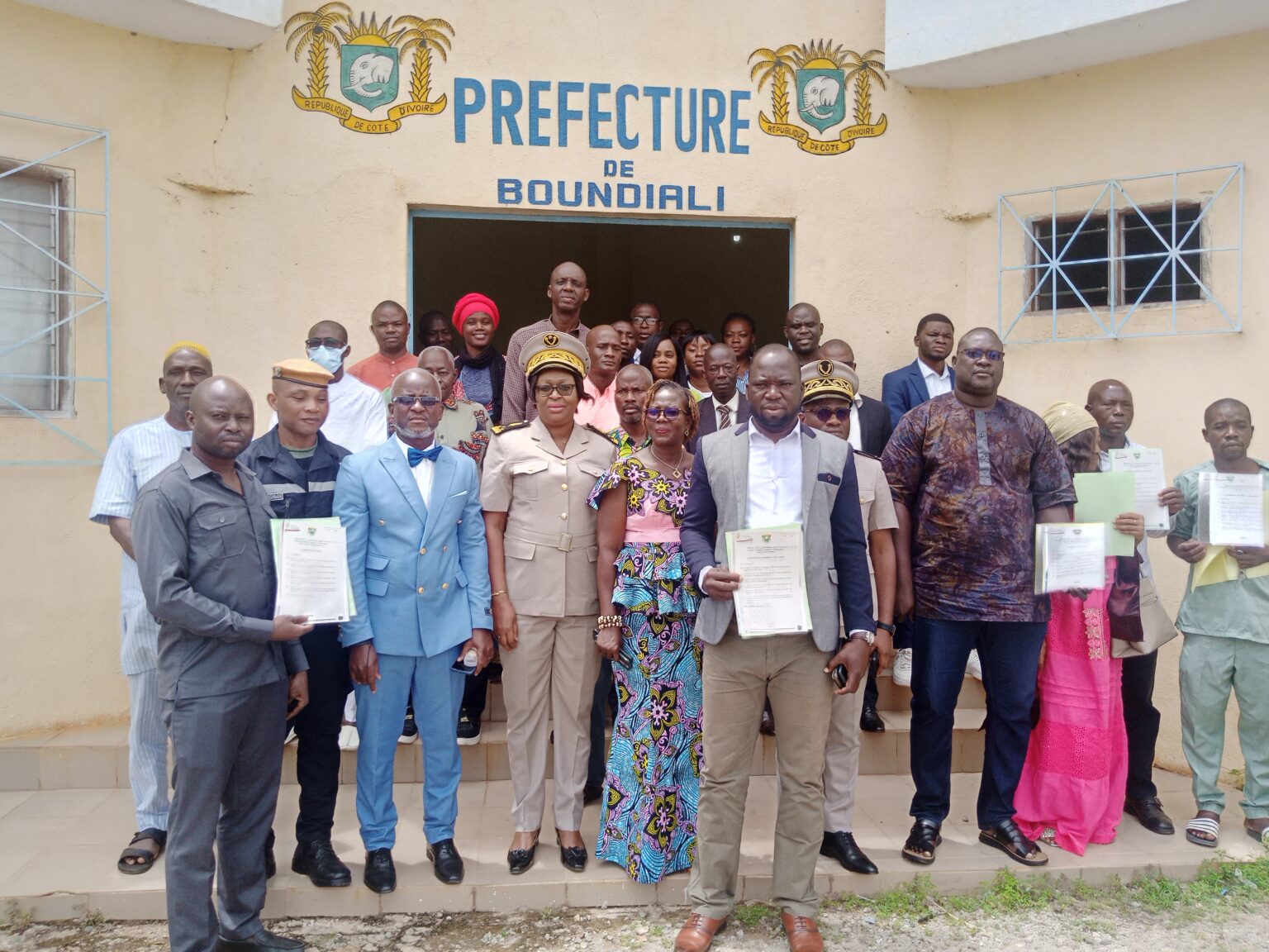 Côte d’Ivoire-AIP/ Des restaurateurs et hôteliers de la Bagoué reçoivent leur agrément d’exploitation