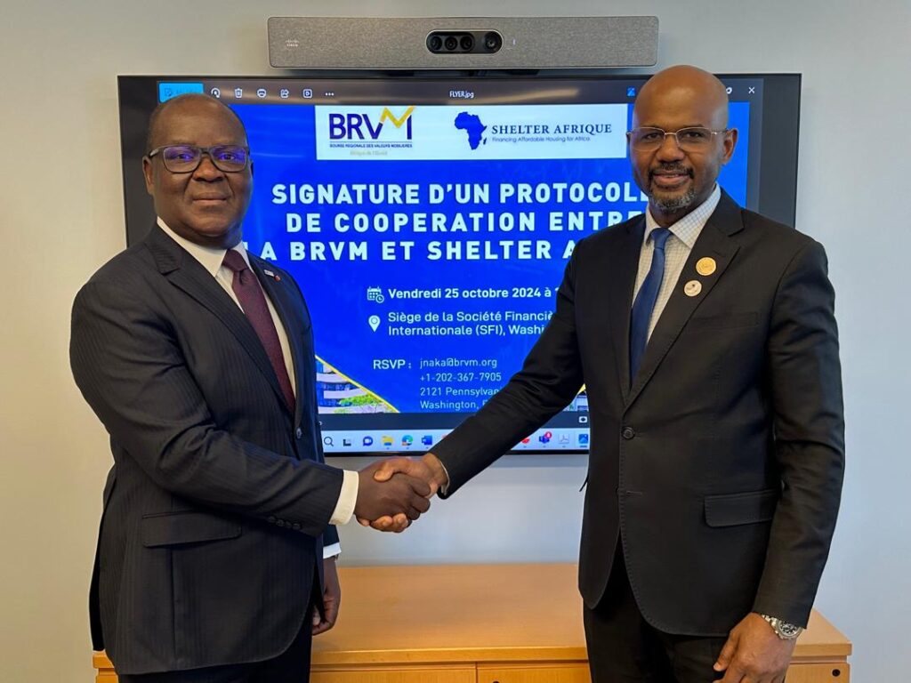 Côte d’Ivoire-AIP/ La BRVM et une banque signent un protocole pour la construction de logements abordables en Afrique