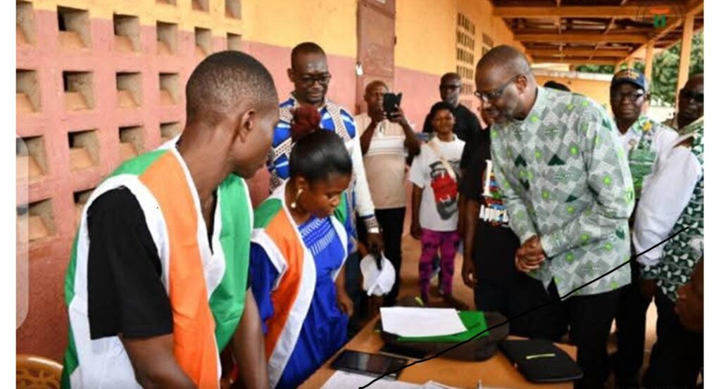 Côte d’Ivoire – AIP/ A Daloa, Tidiane Thiam exhorte les ivoiriens à s’inscrire sur la liste électorale