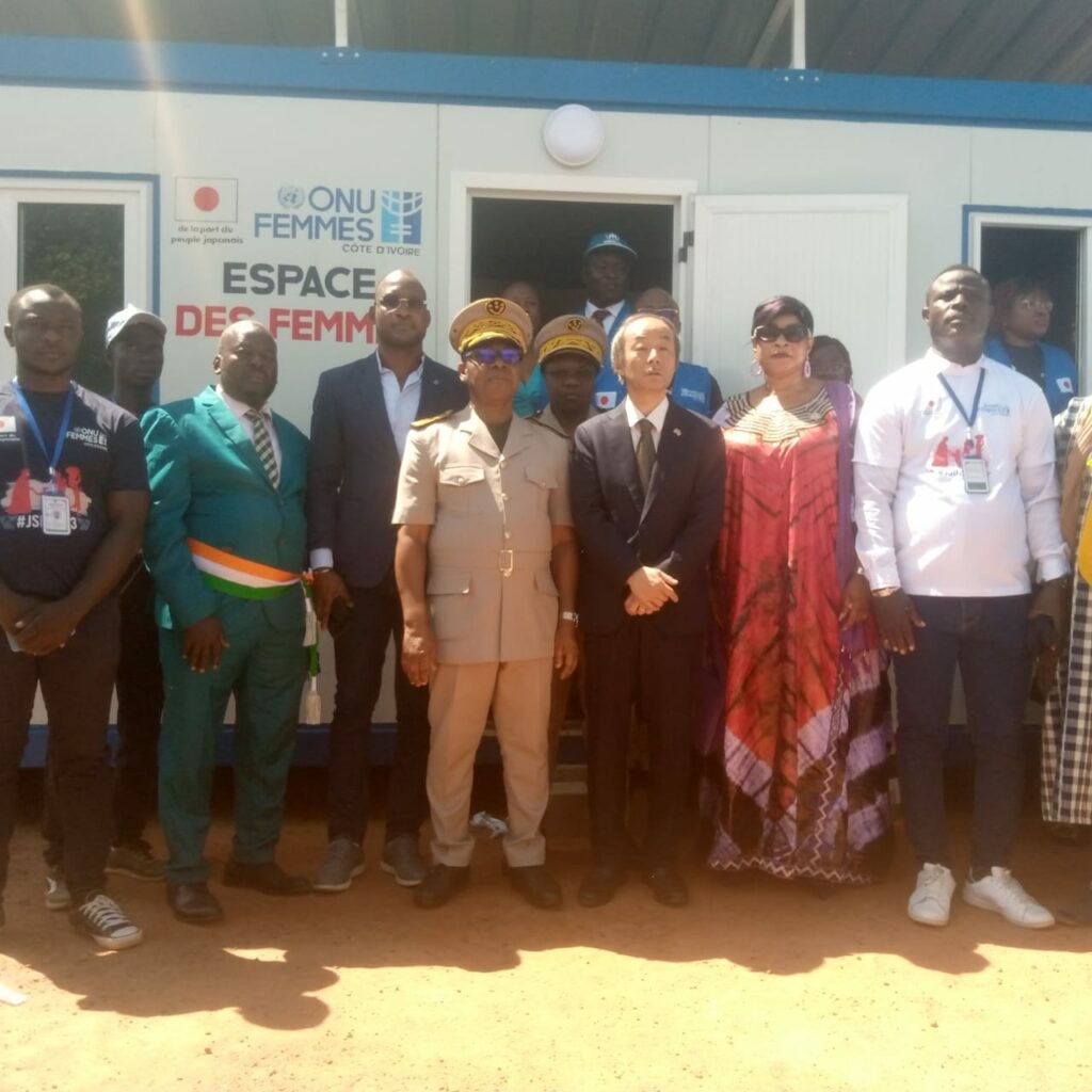Côte d’Ivoire-AIP/ Un espace dédié aux femmes inauguré au camp des demandeurs d’asile de Nioronigué