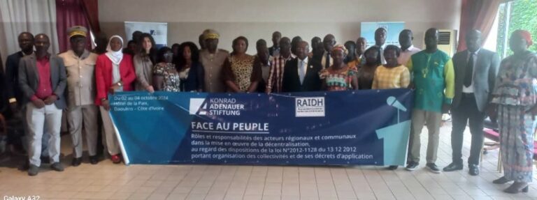 Côte d’Ivoire – AIP/ 25 agents des structures de l’Etat renforcent leurs capacités pour une participation active dans les processus du développement local