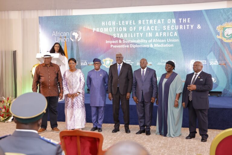 Côte d’Ivoire-AIP/ 15e retraite de l’UA : Moussa Faki Mahamat appelle à l’unité africaine et à la libre circulation pour le développement du continent