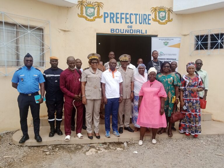 Côte d’Ivoire-AIP/ Le préfet de Boundiali salue la CR-OSCS pour sa contribution au maintien d’un climat apaisé dans la Bagoué