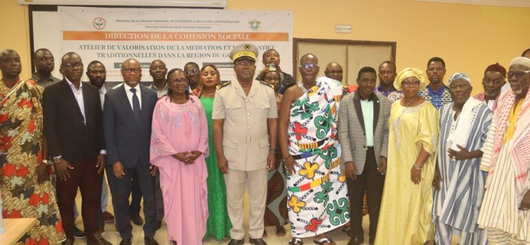 Côte d’Ivoire – AIP/ Un atelier promeut les mécanismes traditionnels de résolution de conflits dans le Gontougo à Bondoukou