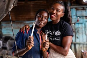 Côte d’Ivoire-AIP/L’UNICEF présente l’athlète Murielle Ahouré comme modèle pour les filles en formation dans le Bas-Sassandra – AIP Côte d’Ivoire-AIP/L’UNICEF présente l’athlète Murielle Ahouré comme modèle pour les filles en formation dans le Bas-Sassandra – AIP