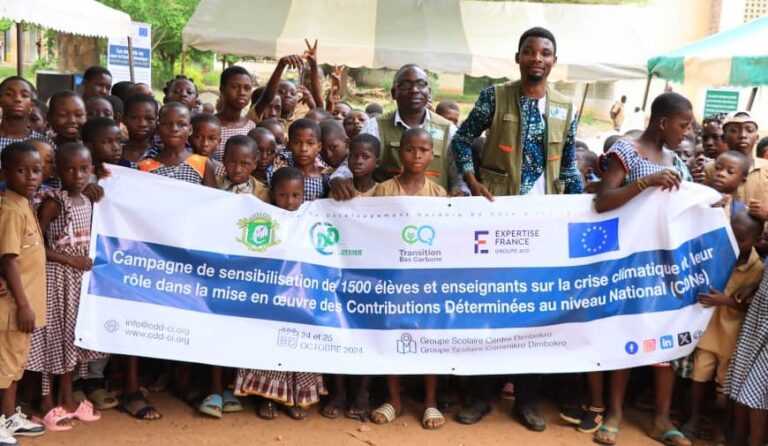 Côte d’Ivoire – AIP/ Des élèves de Dimbokro sensibilisés sur les changements climatiques