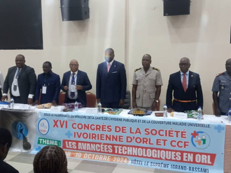 AIP/ La société ivoirienne d’ORL présente l’enjeu des innovations technologiques pour la Côte d’Ivoire